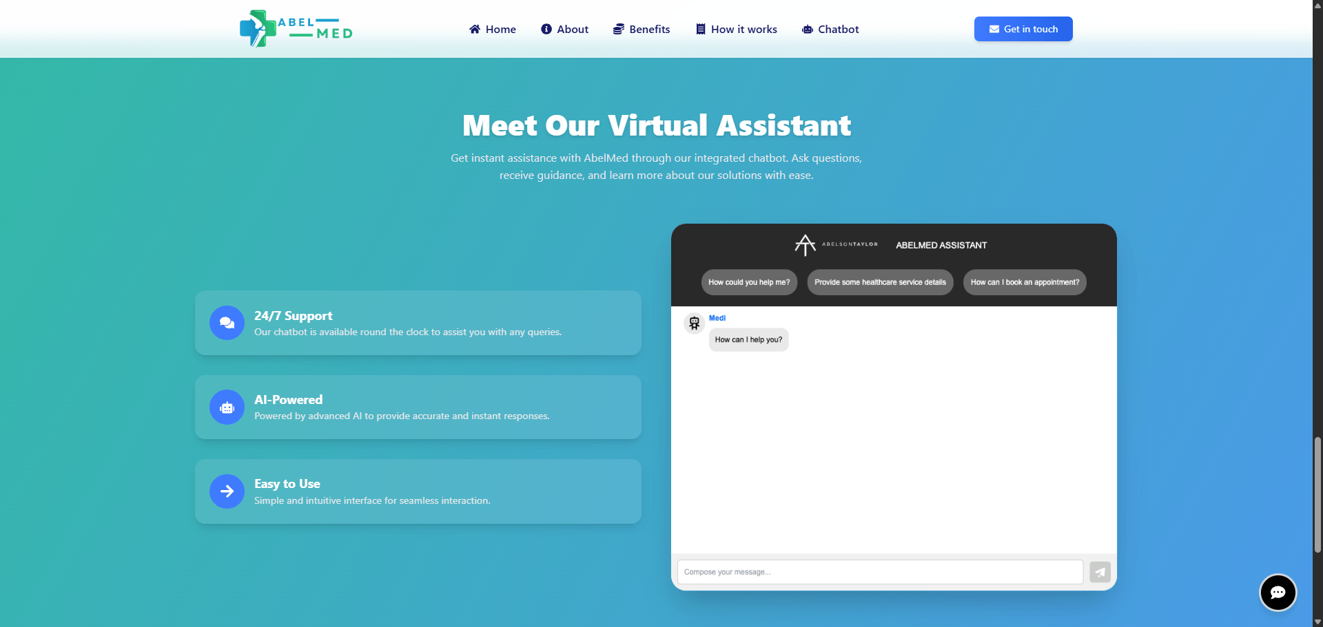AbelMed — AI Medical Chatbot