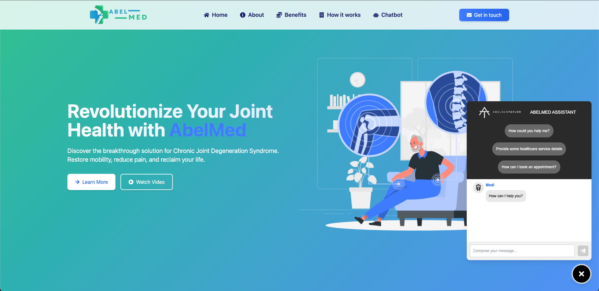 AbelMed — AI Medical Chatbot screenshot 1
