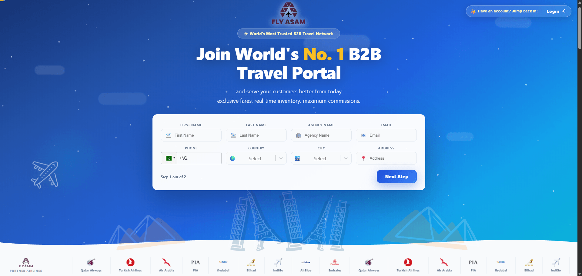 FlyAsam — Enterprise B2B Airline Booking Platform