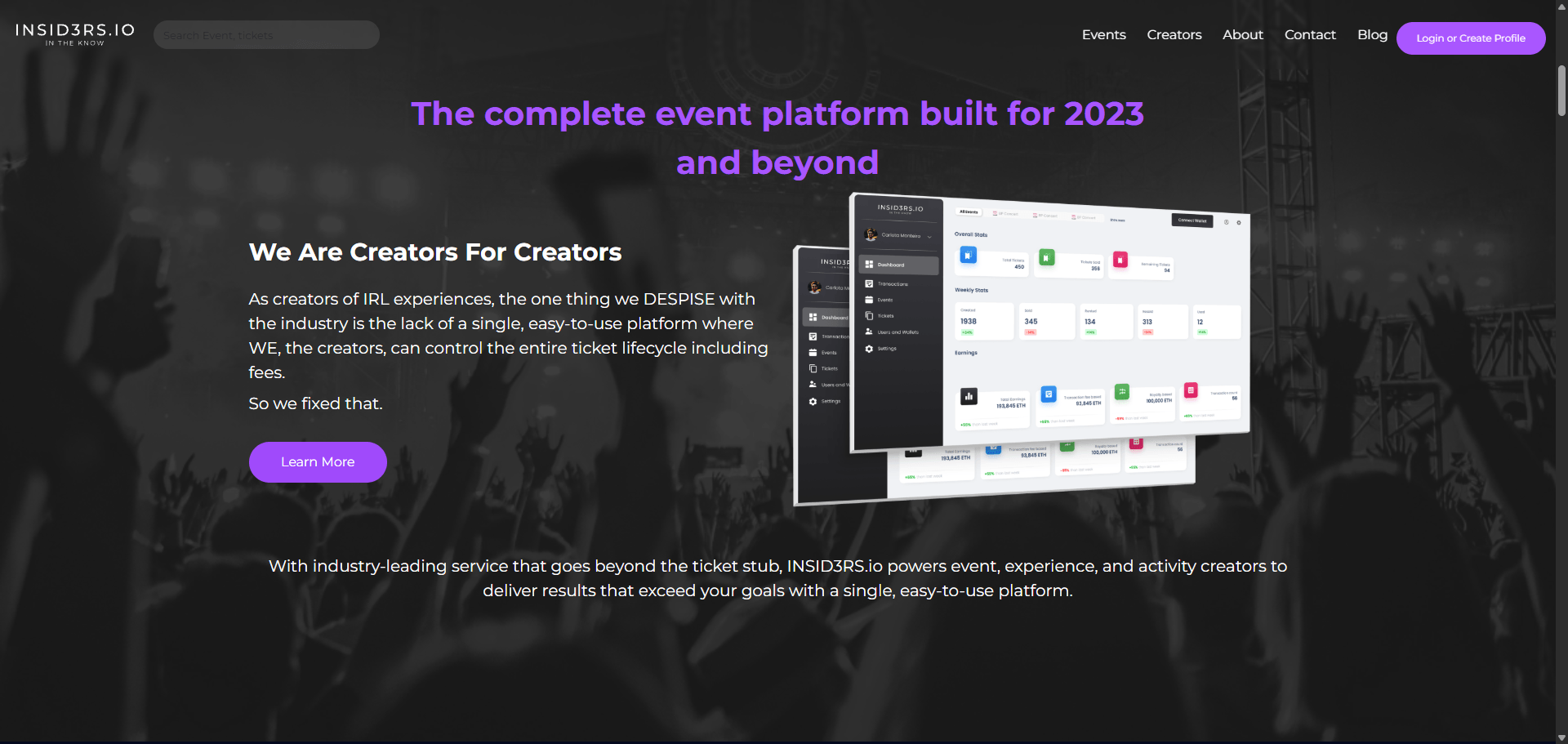 GlobalPass (INSID3RS.IO) — NFT Ticketing Platform
